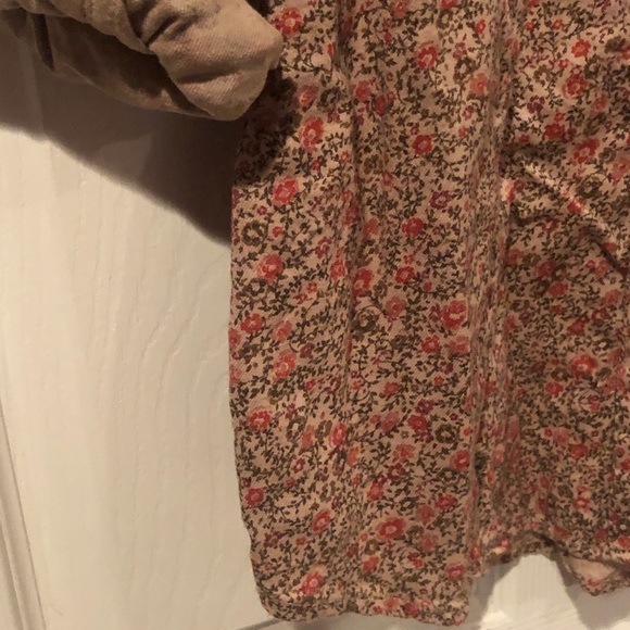 Ruff Hewn collared button up flowered flannel - Picture 4 of 6